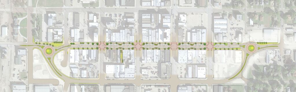 Court Street and Hwy Reroute before City Council