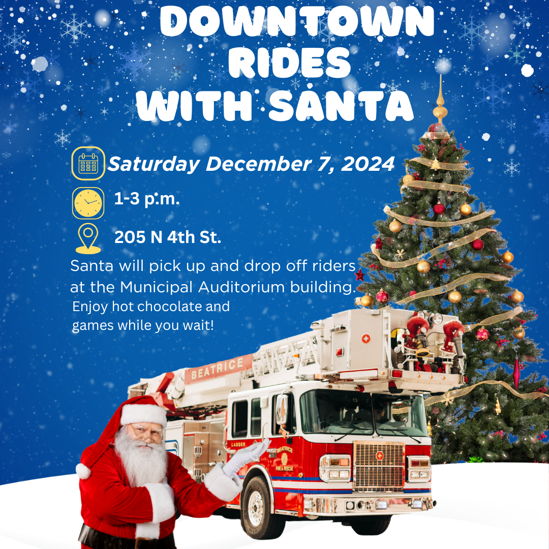 Downtown Rides with Santa!